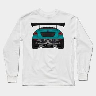 WRX REAR TEAL Long Sleeve T-Shirt